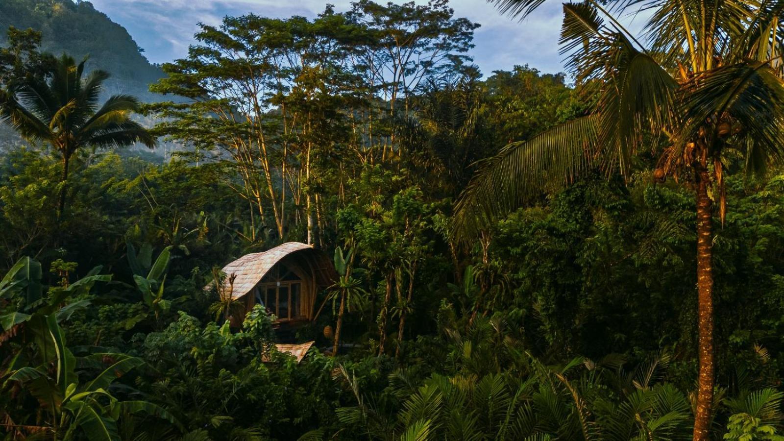 Arcada Bali Bamboo House Villa Sidemen  Exterior foto