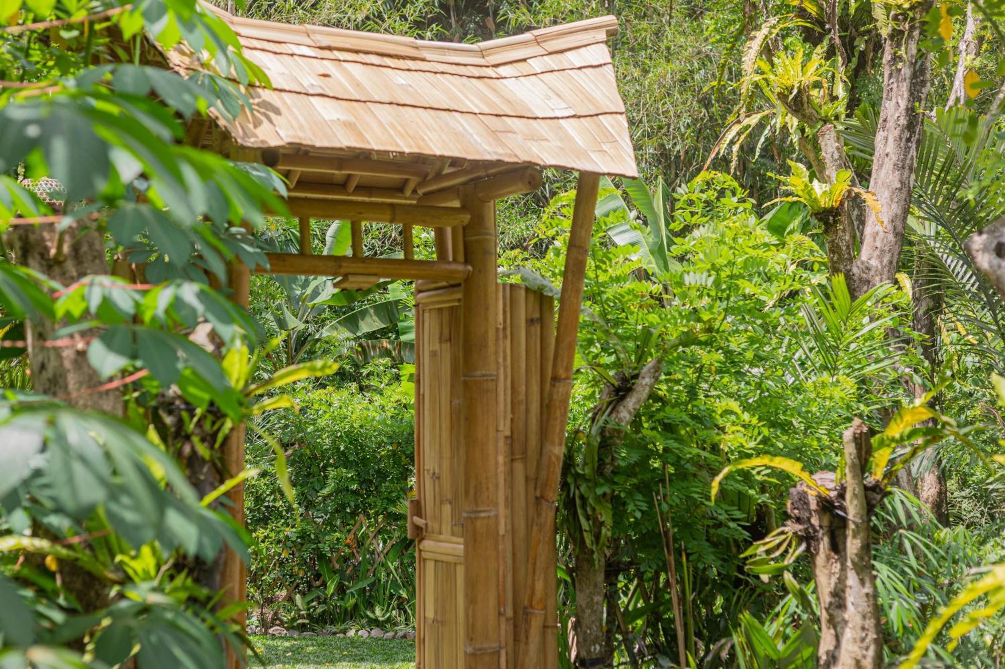 Arcada Bali Bamboo House Villa Sidemen  Exterior foto
