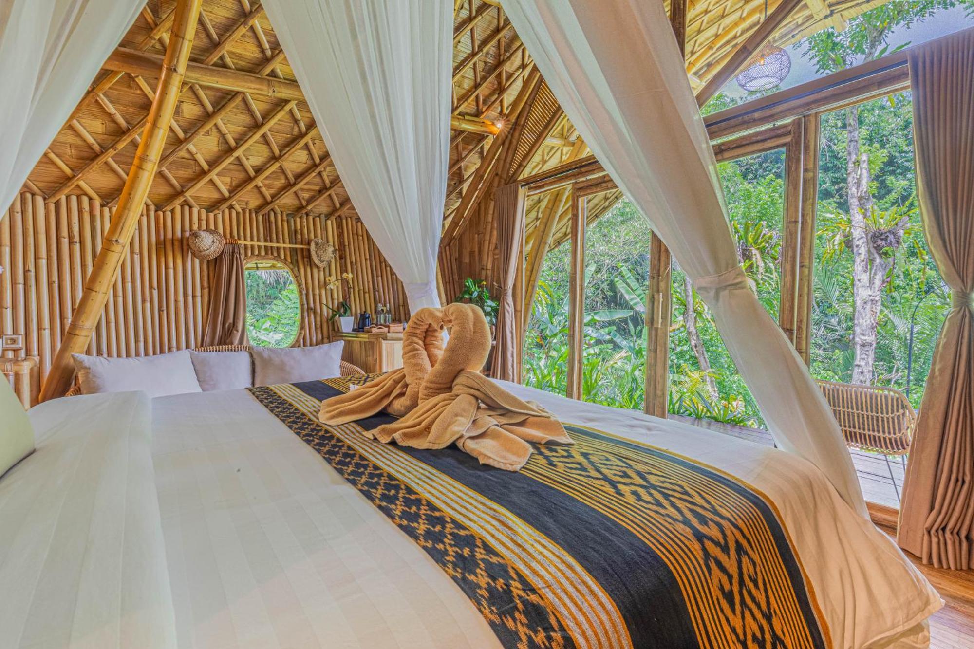 Arcada Bali Bamboo House Villa Sidemen  Exterior foto