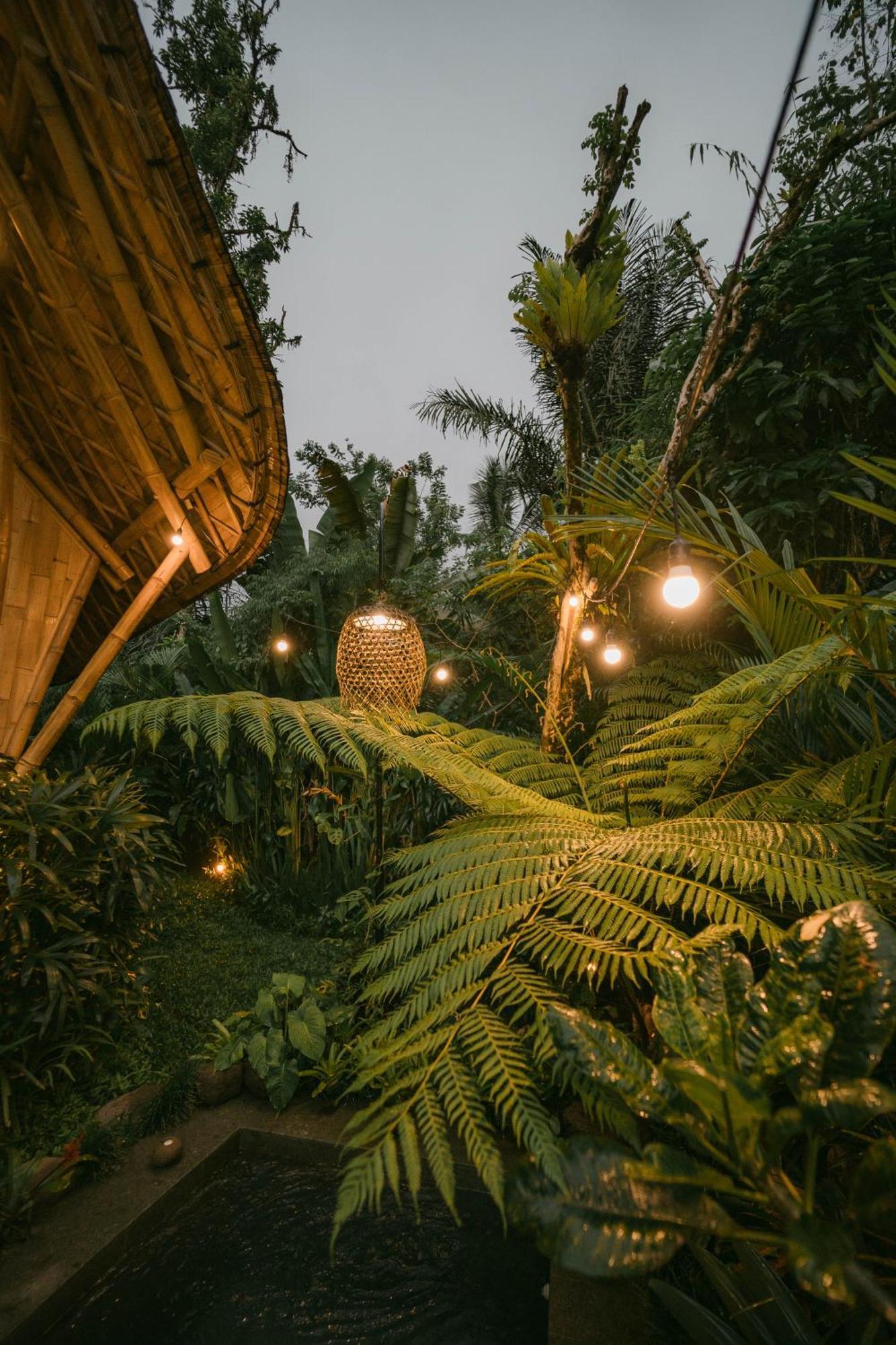 Arcada Bali Bamboo House Villa Sidemen  Exterior foto