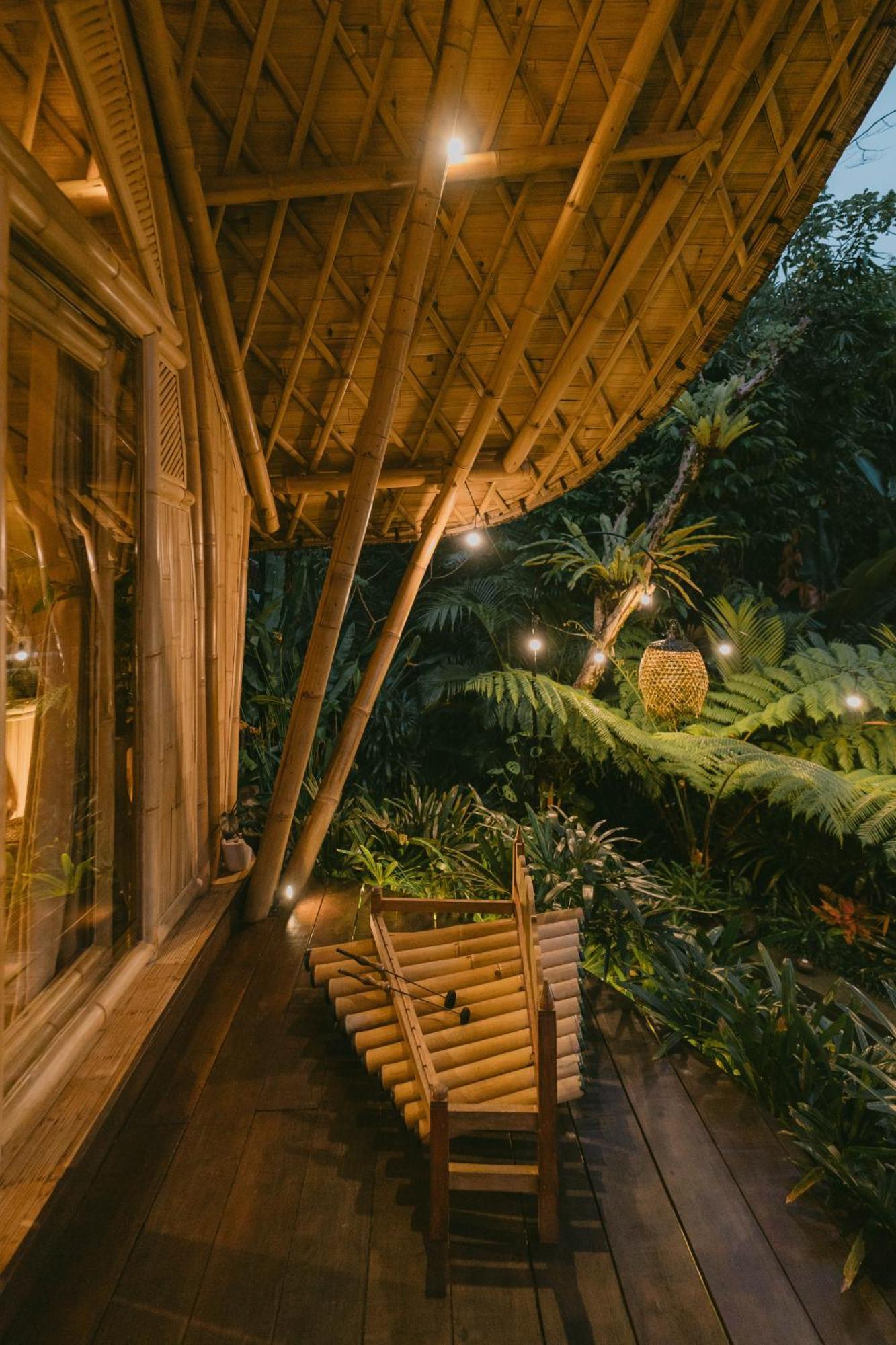 Arcada Bali Bamboo House Villa Sidemen  Exterior foto