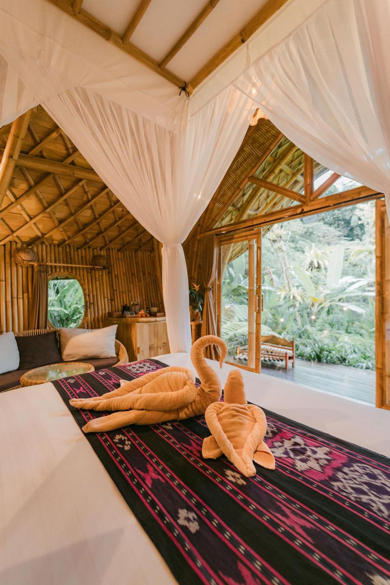 Arcada Bali Bamboo House Villa Sidemen  Exterior foto