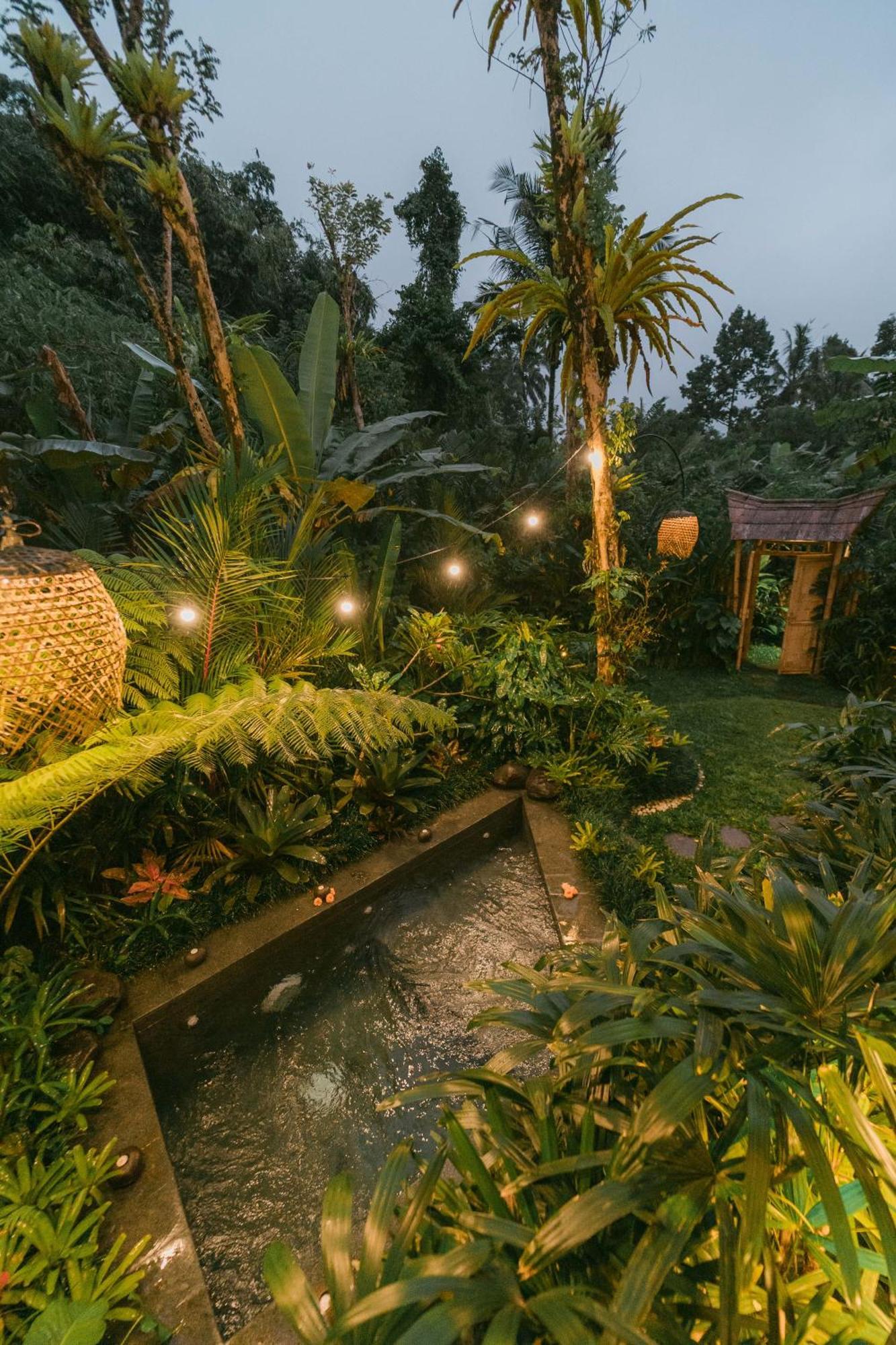 Arcada Bali Bamboo House Villa Sidemen  Exterior foto