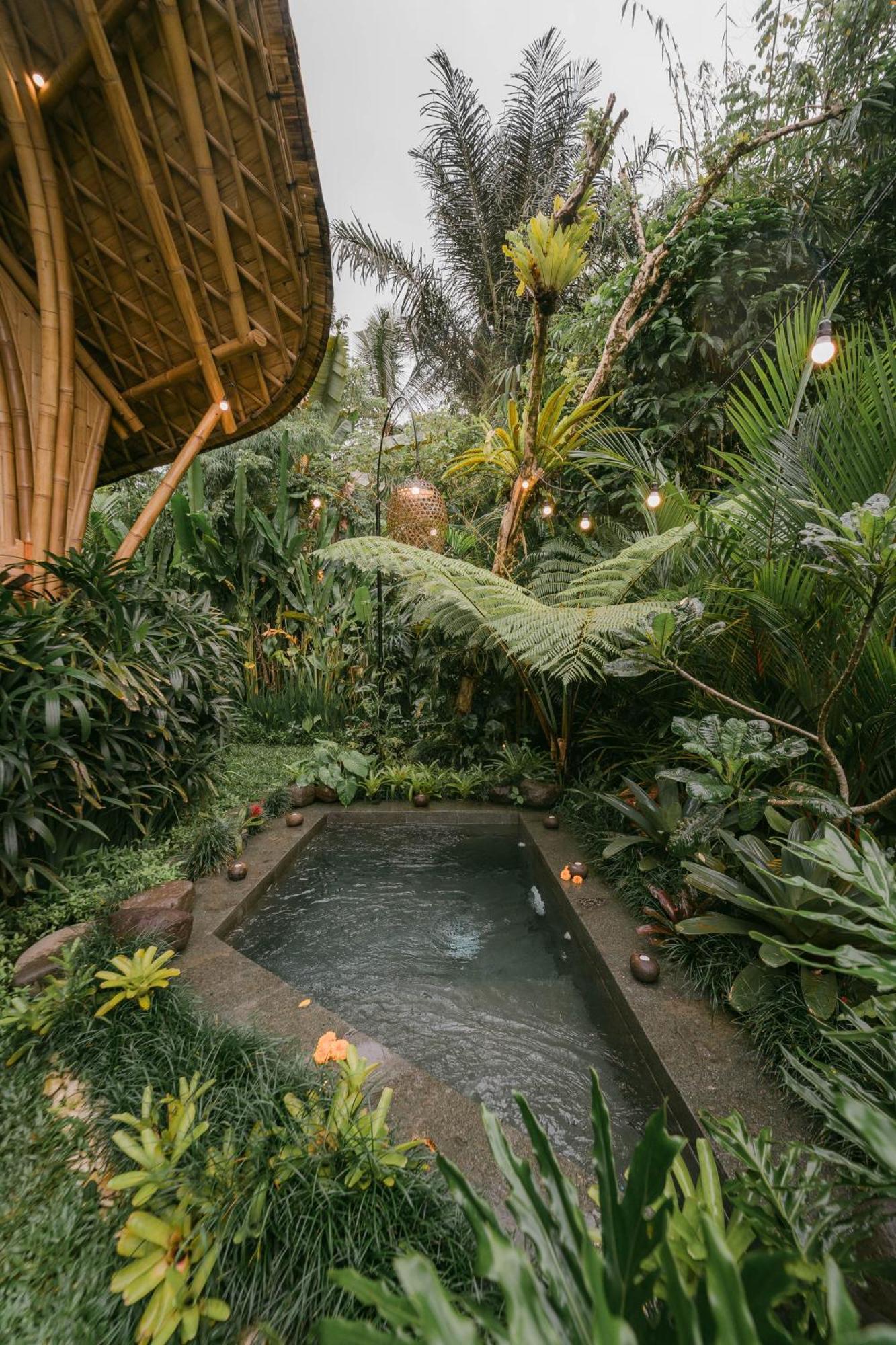Arcada Bali Bamboo House Villa Sidemen  Exterior foto