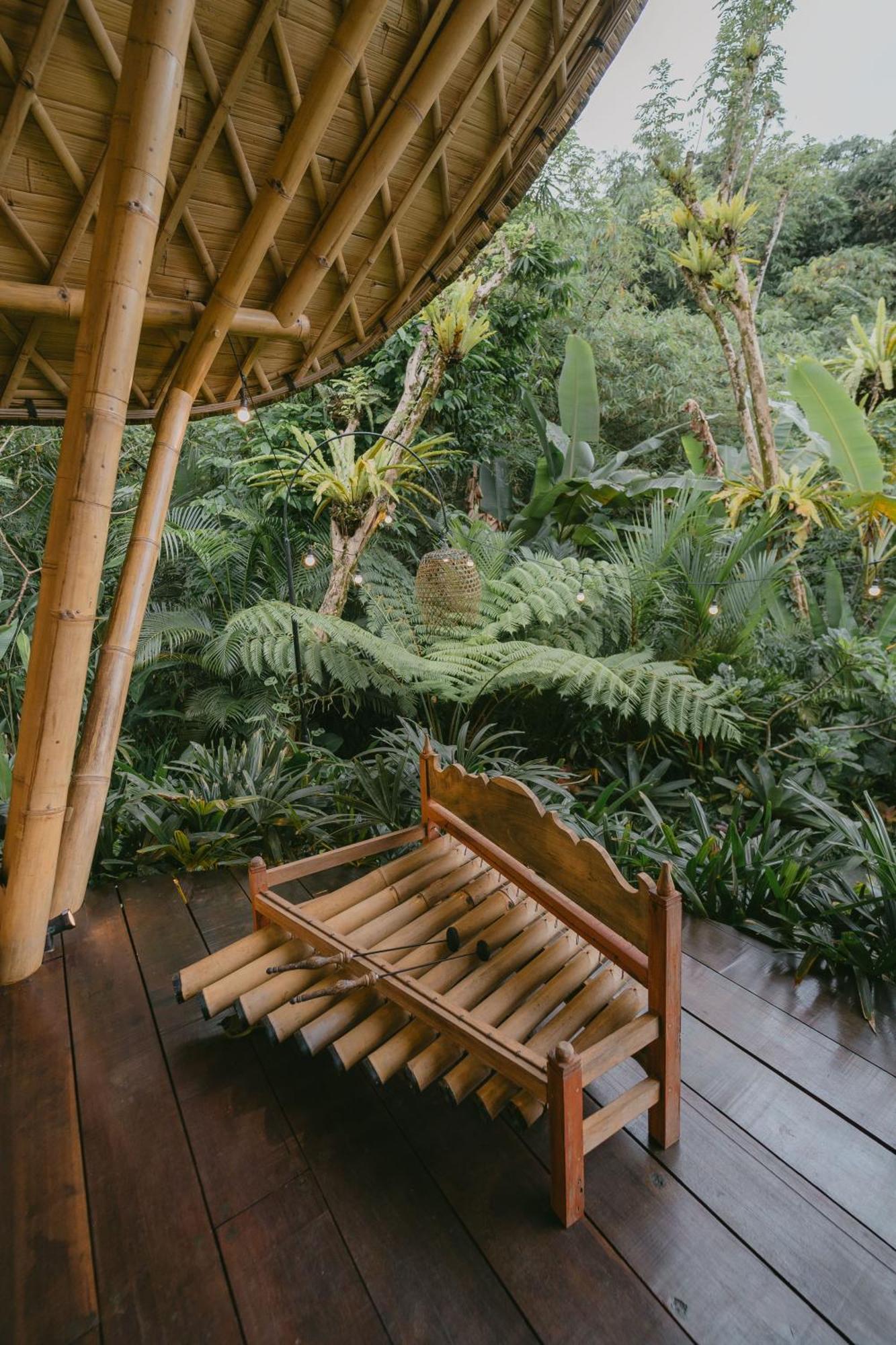 Arcada Bali Bamboo House Villa Sidemen  Exterior foto