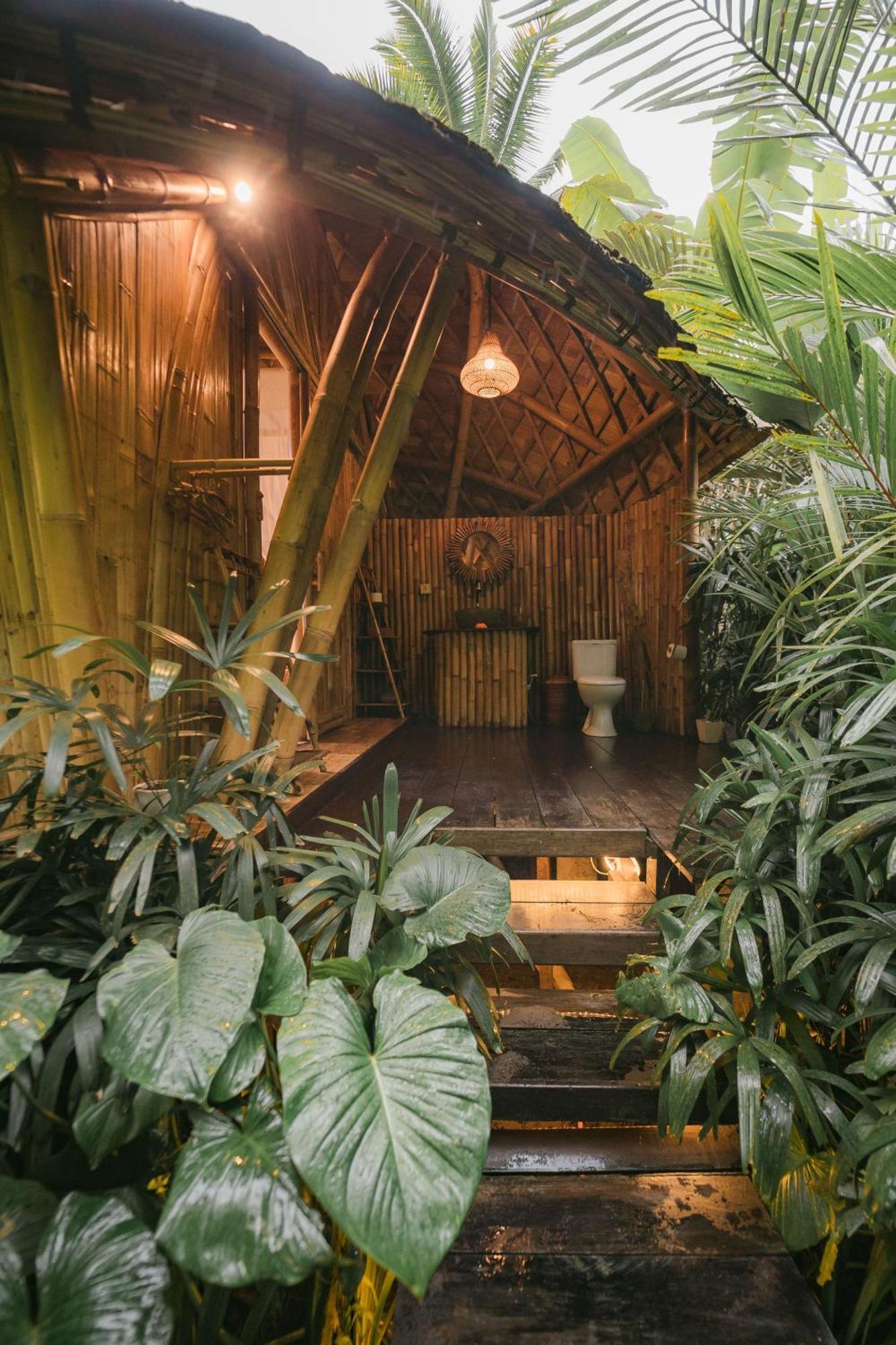 Arcada Bali Bamboo House Villa Sidemen  Exterior foto