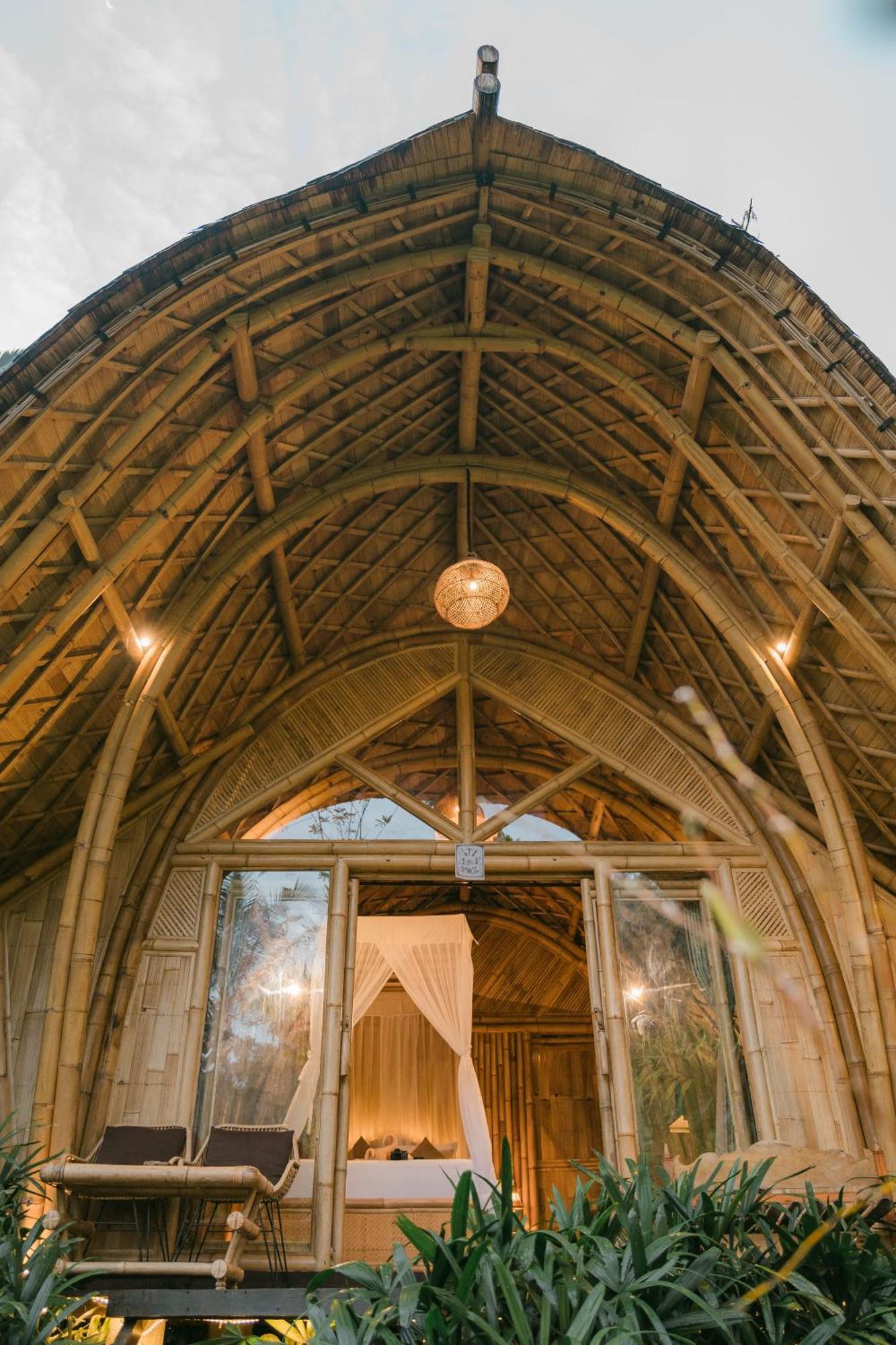 Arcada Bali Bamboo House Villa Sidemen  Exterior foto