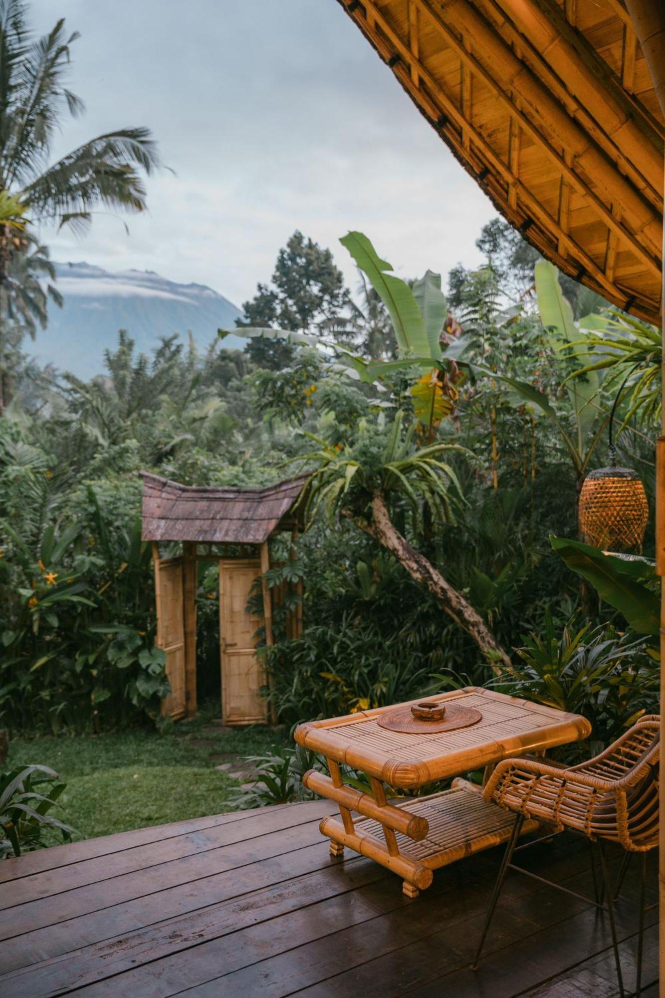Arcada Bali Bamboo House Villa Sidemen  Exterior foto