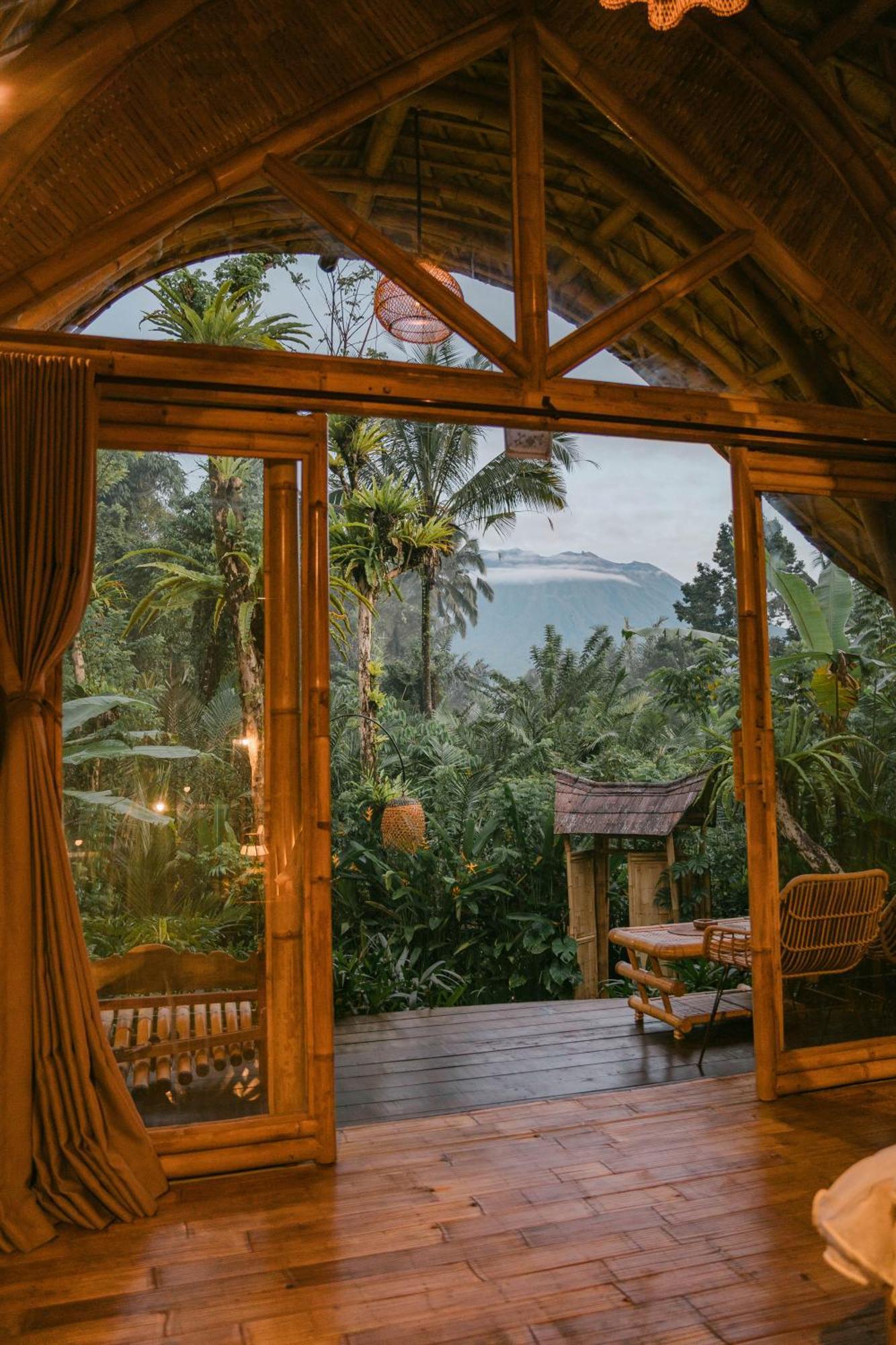 Arcada Bali Bamboo House Villa Sidemen  Exterior foto