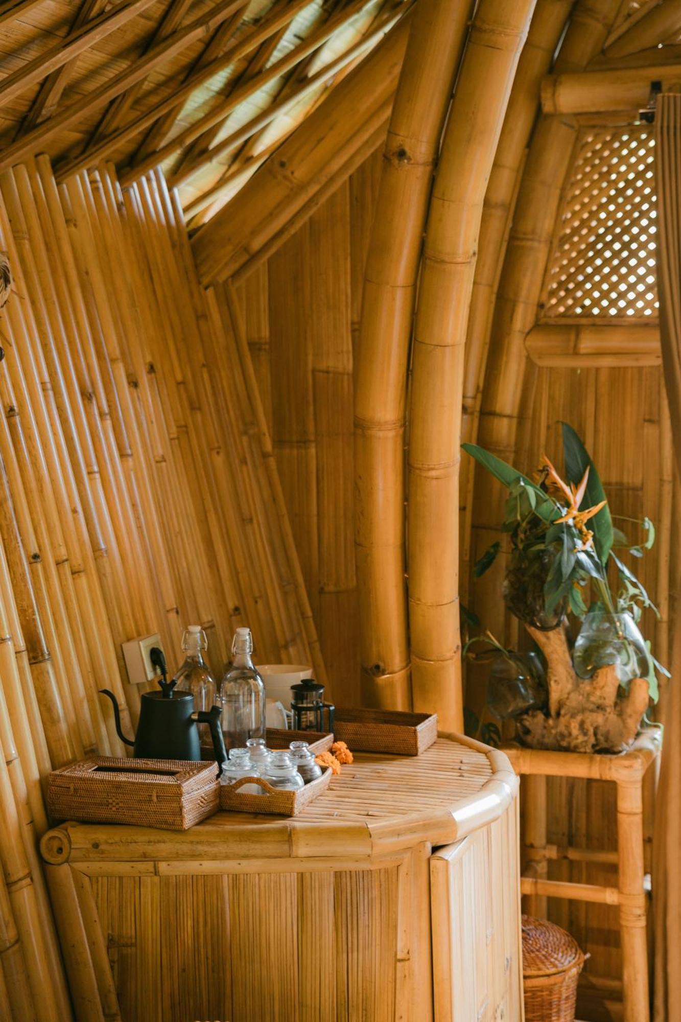 Arcada Bali Bamboo House Villa Sidemen  Exterior foto