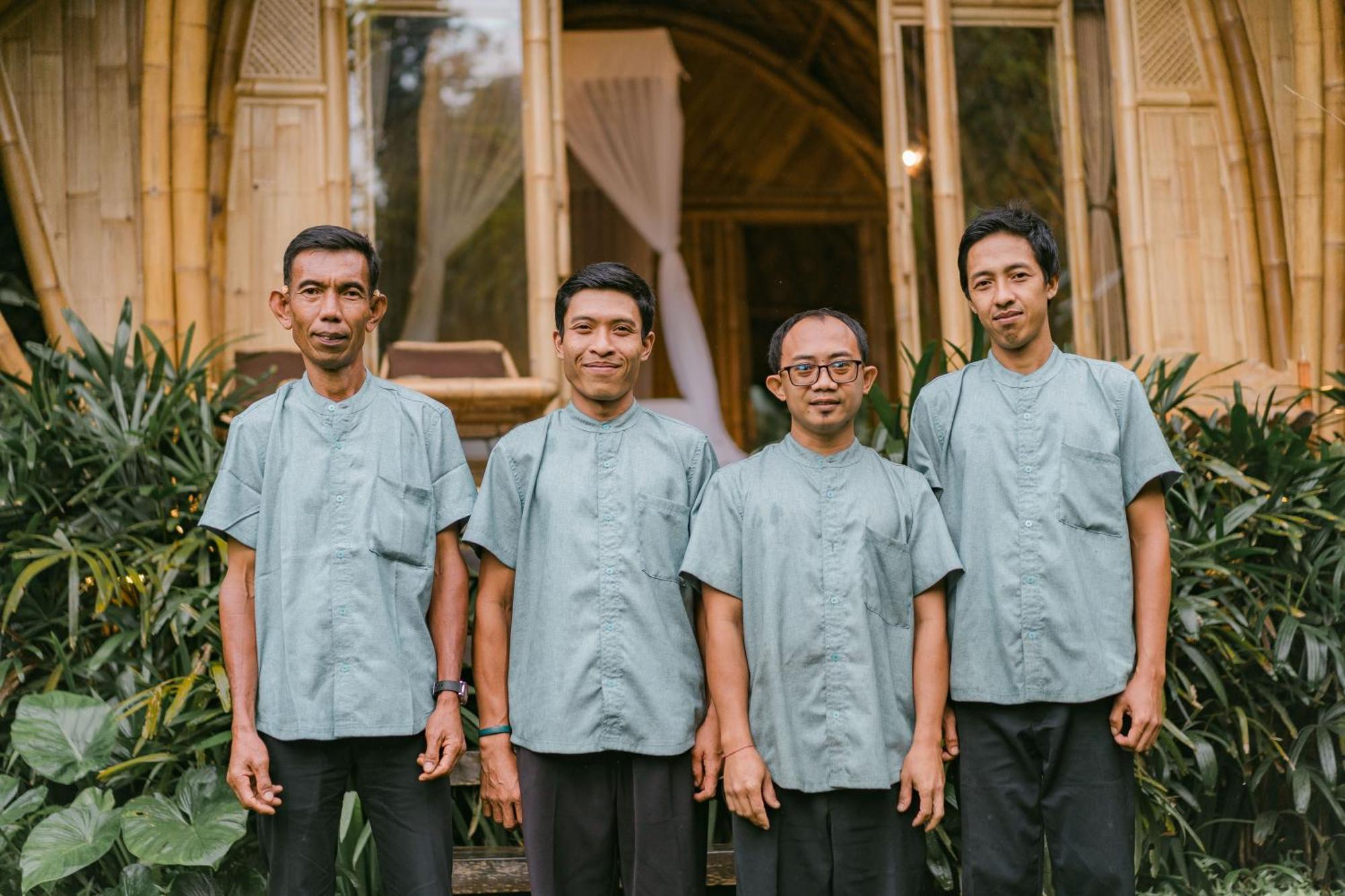 Arcada Bali Bamboo House Villa Sidemen  Exterior foto