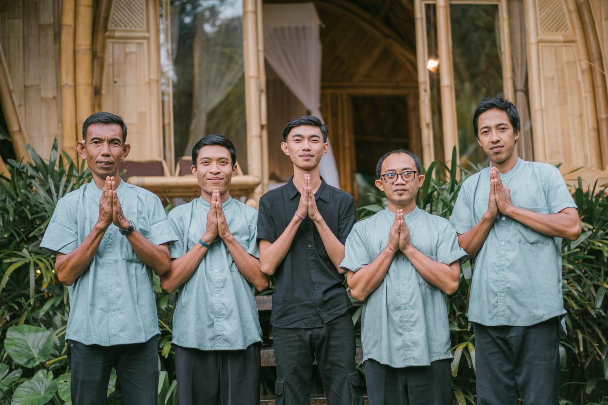 Arcada Bali Bamboo House Villa Sidemen  Exterior foto